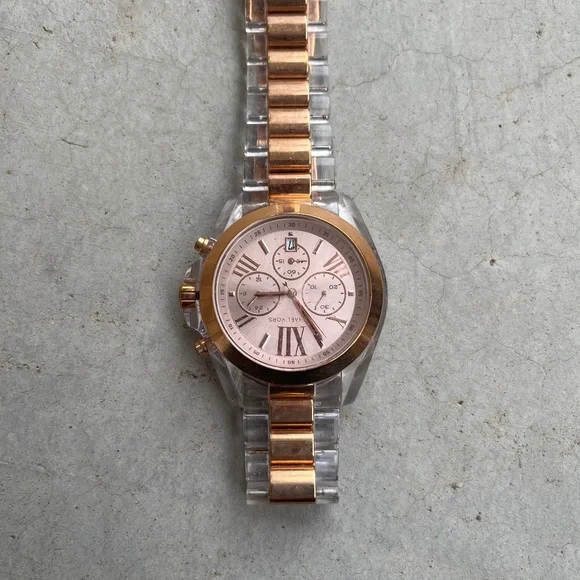 Michael Kors | Accessories | Michael Kors Rose Gold Watch Preowned 